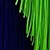 Fluo Green-Marine Blue