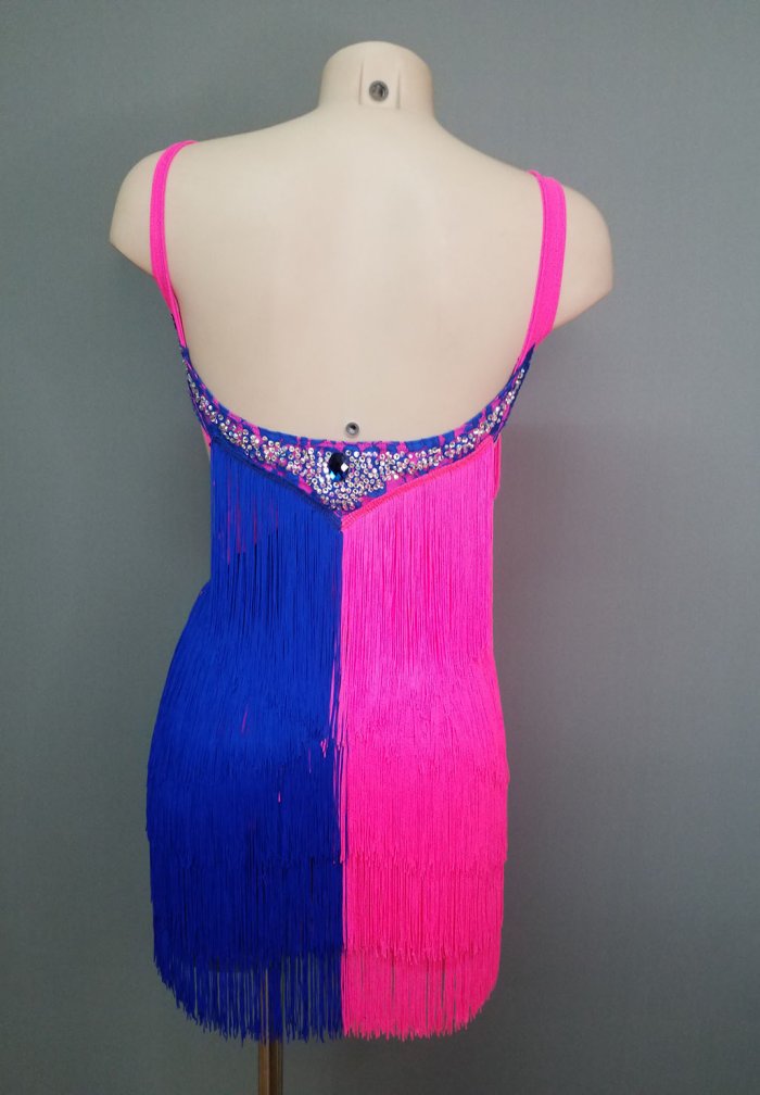 Marine Blue-Laser Pink