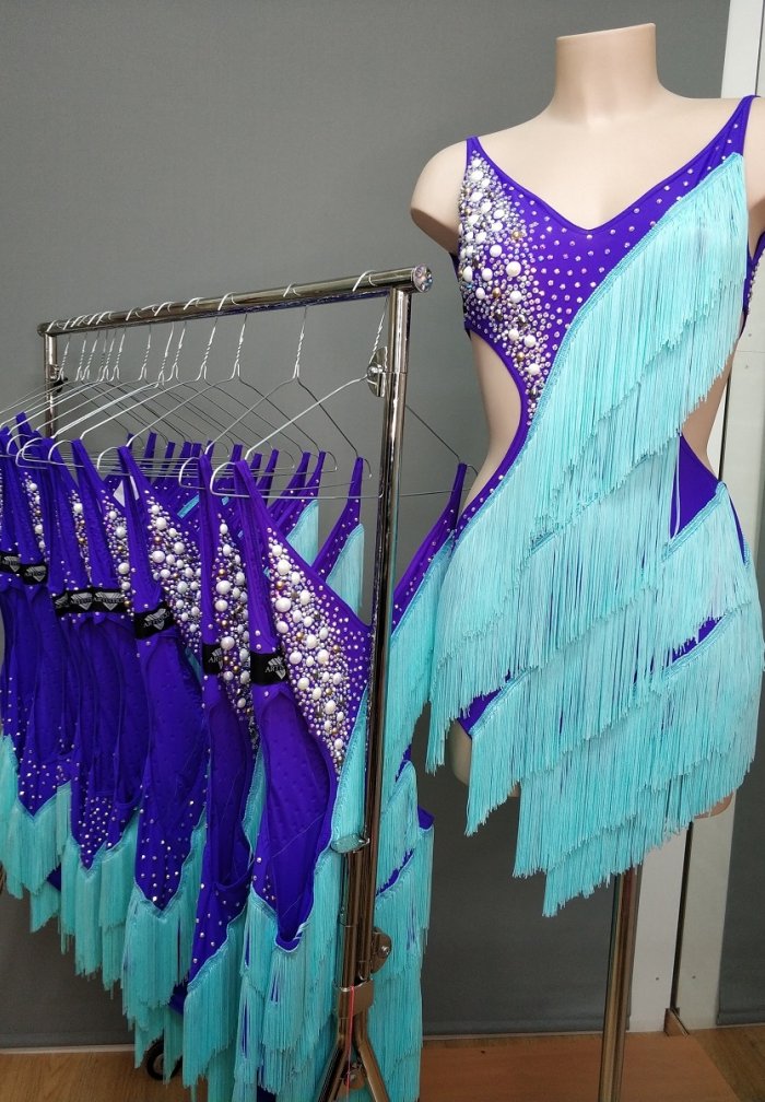 Purple-Ocean blue