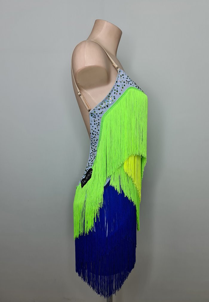 Fluo Green-Marine Blue